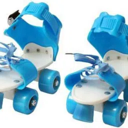 Adjustable Roller Skates for Kids In-line Skates - Size 7 UK-image-98