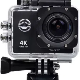 Duende 4K Wifi Action Camera, 4K 16MP Underwater Waterproof Camera 170° Wide Angle WiFi Sports Cam with Remote 2 Batteries and Mounting Accessories Kit Sports and Action Camera-image-71