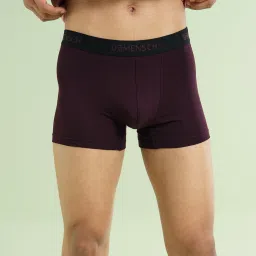 Feel Mint Peppermint Finish Maroon Solid Men Trunk-picture-12