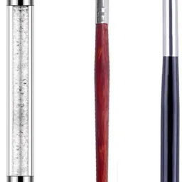 3 Pcs Acrylic Nail Brush Set Nail Gradient Shading Pen-image-36