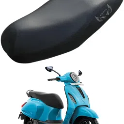 Chetak 2903 Seat Cover Protect from Rust and Dust, PU Leather Waterproof Single Bike Seat Cover For Bajaj NA-image-28