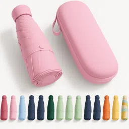 UV Protection Coated with 3 Fold Auto Chatri for Monsoon & Summer Umbrella-23