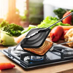 Premium Non-Stick Aluminium Grill Sandwich Toaster/Sandwich Maker/Gas Toaster 0 W Pop Up Toaster-7