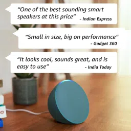Alexa Echo Pop| Bluetooth with Alexa Assistant Smart Speaker image 5