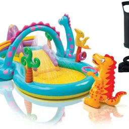 DINOLAND PLAY Inflatable Swimming Pool-15