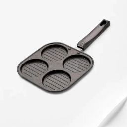 Paradigm Non-Stick Mini Uttapam Pan / Pancake Pan , Multi Snack Maker 4 in 1 Tawa 19 cm diameter-image-100
