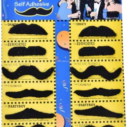 Fu Manchu Fake Moustache-18