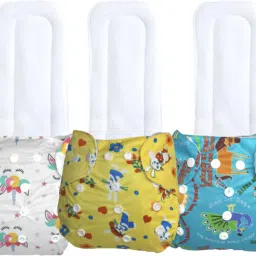 Reusable Adjustable Diaper with Inserts-image-11