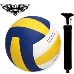 OFFICIAL SIZE AND WEIGHT VOLLEYBALL WITH AIR PUMP (SIZE-4) Volleyball - Size: 4-picture-27