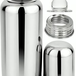 240ml Stainless Steel Baby Bottle – Unbreakable, BPA-Free, Leak-Proof New Born Flow Nipple-image-4