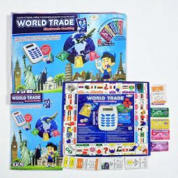 World Trade Game, Electronic Banking, Cashless Business, Buy-Sell, Pack 1 Money & Assets Board Game-20