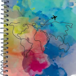 Handmade A5 Diary PLAIN AND UNRULLED 150 Pages-image-61