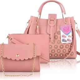 Women Pink Messenger Bag-image-28