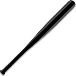 34" Metal Alloy Baseball bat with Rubber Grip (Black) Alloy Baseball Bat For 15+ Yrs-image-22