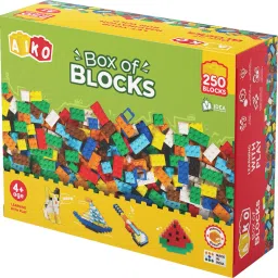 radhey preet Aiko 250pcs Loose Blocks Set For Making Any Model | RP1055 image 4