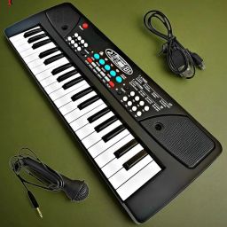 37-Key Musical Piano Keyboard with Microphone 430A1 Song Record Feaure_B01-image-5