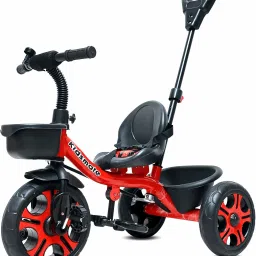 Plug N Play Kids/Baby with Parental Control, Storage Basket & Seat Belt Junior Tricycle-image-83