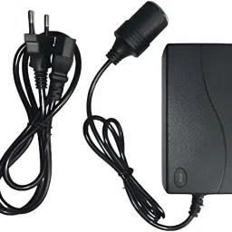 12V-5A, AC to DC Power Adapter Converter Car Cigarette Lighter Socket Charger Car Laptop Charger-image-87