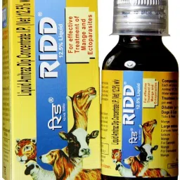 Ridd Anti-Tick and Flea Solution Controller 60 ML 60 ml Pet Coat Cleanser-12