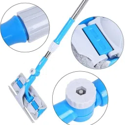 3in1 Mop Wiper for Floor,Bathroom,Windows,Glass Cleaner,Solar Panel Cleanr Brush Microfibre Wet and Dry Brush-image-47