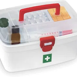 For Emergency Plastic Rectangular Pill Box-21