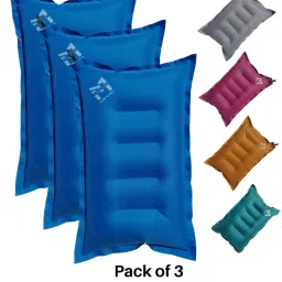 Multi Color Air Solid Travel Pillow Pack of 3-28