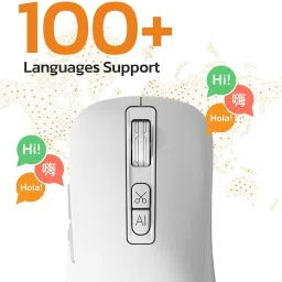 OTEK BM09 Smart AI Mouse Voice & Text Translation, Voice Recognition & Typing, OCR Wireless Ambidextrous Mechanical Gaming Mouse Screenshot, 100+ Languages, AI PPT Creation, Adjustable DPI, Windows & MacOS with Bluetooth image 5