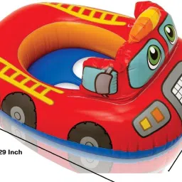 intex ® Original Inflatable Kiddie Floats (Fire engine) Inflatable Pool Accessory image 3
