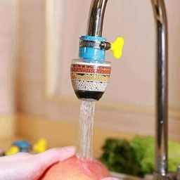 vrtrend 6 Layer Activated Carbon Water Filters Universal Interface Home Faucet Handle image 3