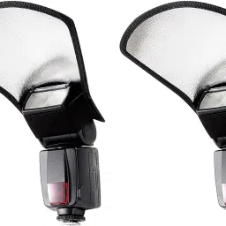 ALFASIYA Flash Bounce Speedlight, Universal Mount for Canon, Nikon & other (Pack of 2) FLASH Diffuser-2