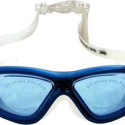 ADULT UV Protection and Anti-Fog Swimming Goggle with Ear plugs 9100-image-24