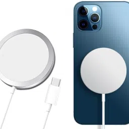 Muvit 15W MagSafe Wireless Charger Fast Charger For iPhone 14 /13 /12 Charging Pad-image-54