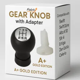 Gear Knob with Swift, Dzire, Alto K10, SX4, Ertiga, Estilo, Celerio with Sleeve Gear Knob-picture-25