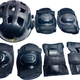 Skating Kit for Kids (3-7 Years) |Cycling Safety Kit|Knee, Elbow, Thigh Guard Cycling Kit-image-79