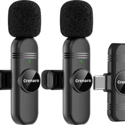 Mic for Youtuber, Lavalier Wireless Mic For Vlogging/Recording For Type C Microphone-15