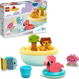 Duplo My First Bath Time Fun : Floating Animal Island (20 Blocks) Model Building Kit-16