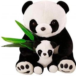 Mamaa panda with baby (60cm) - 60 cm (Multicolor)- 30 cm-22