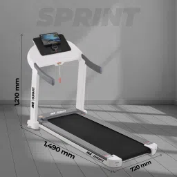 durafit Sprint BLDC 4.5 HP Peak | 16km Speed | Home use Treadmill image 5
