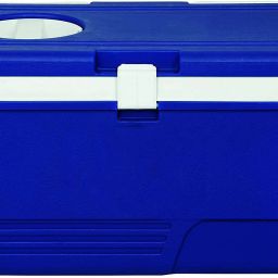 50 L Plastic Chiller Ice Box Vent Lid & Water Outer Plug | Ice Bucket - 50 Ltr Ice Bucket-2