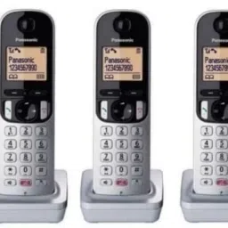 panasonic WIRELESS INTERCOM 5 EXTENSIONS WITH CALLER ID & SPEAKERS Cordless Landline Phone image 4