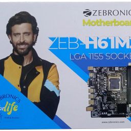 ZEBRONICS ZEB-H61M2 with PCIE M.2 / NVMe Slot (LGA 1155 Socket) LGA 1155Socket Micro-ATX Intel H61 ExpressChipset DDR3 Motherboard for Desktop, Workstation-3