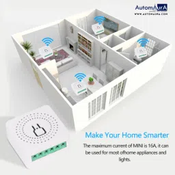 Smartlife Automaura WiFi Smart Switch for Electrical Appliance 16A Smart Home Automation Smart Switch image 5
