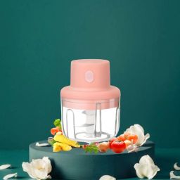 Electric Chopper, Rechargeable Chopper for Home & Kitchen Vegetable, FruitC375 Electric Vegetable & Fruit Chopper-image-93