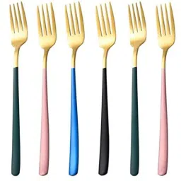 Stainless Steel Dinner Fork for Home/Kitchen, Mirror Polish, Salad Fork Stainless Steel Dessert Fork, Dinner Fork, Fruit Fork, Salad Fork Set-28