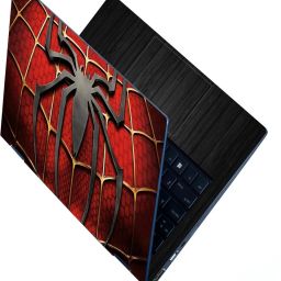FineArts Full Body Laptop Skin Sticker For 14 to 15.6 inch Laptop - Black Spider Red Self Adhesive Stretched Vinyl Laptop Decal 15.6-image-76
