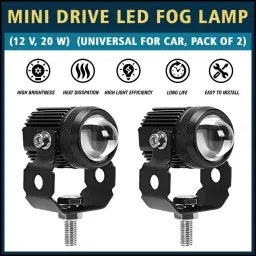 New Mini Drive LED Fog Lamp Unit Fog Lamp Car, Motorbike LED for Bajaj (12 V, 20 W)-80