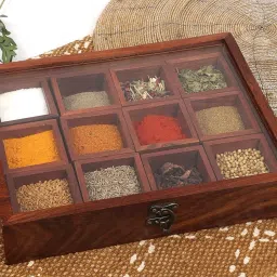 Spice Set Wooden-27