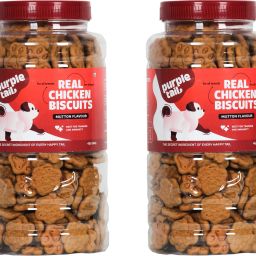 Combo Offer - Dog Real Chicken Biscuits -910Grams (Mutton Flavour) Mutton 0.91 kg (2x0.46 kg) Dry Adult, New Born, Senior, Young Dog Food-15