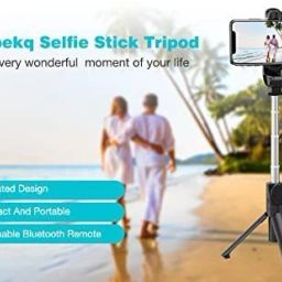 Ample Wings XT-02 Wireless Remote selfie stick with tripod stand extendable upto 100 cm Tripod image 3