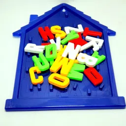English Alphabet Puzzle Uppercase ABCD Puzzle Board with Knob 26-picture-3